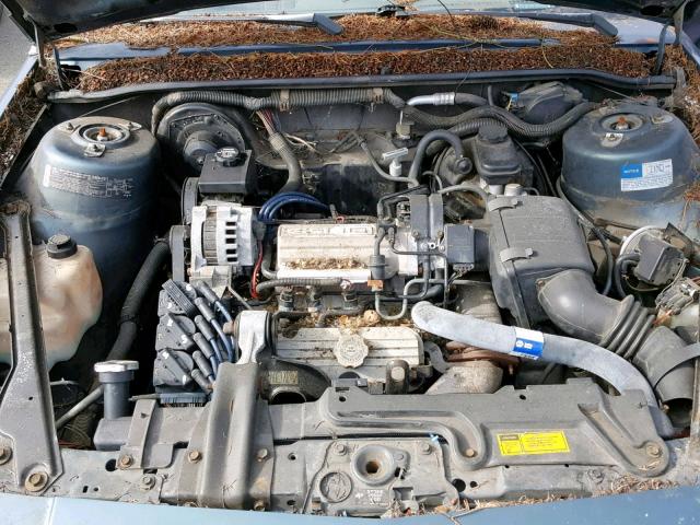1G3AG55NXP6424620 - 1993 OLDSMOBILE CUTLASS CI BLUE photo 7