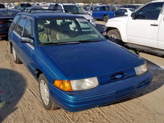 1FASP15J5SW235866 - 1995 FORD ESCORT LX BLUE photo 1