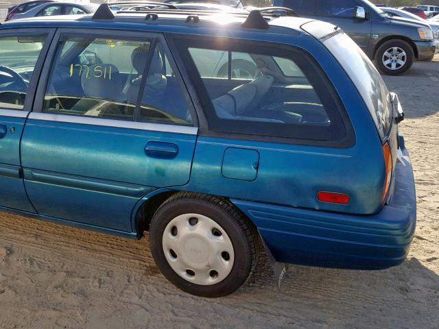 1FASP15J5SW235866 - 1995 FORD ESCORT LX BLUE photo 9