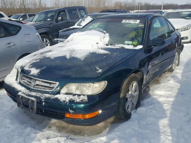 19UYA2253VL006483 - 1997 ACURA 3.0CL GREEN photo 2