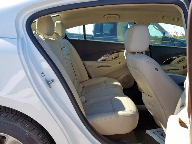 1G4GB5G36GF173319 - 2016 BUICK LACROSSE WHITE photo 6