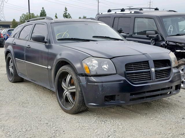 2D4FV47T16H128631 - 2006 DODGE MAGNUM SE BLACK photo 1