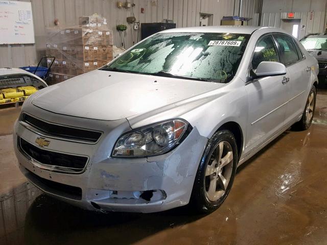 1G1ZC5E02CF261161 - 2012 CHEVROLET MALIBU 1LT 银色 照片 2