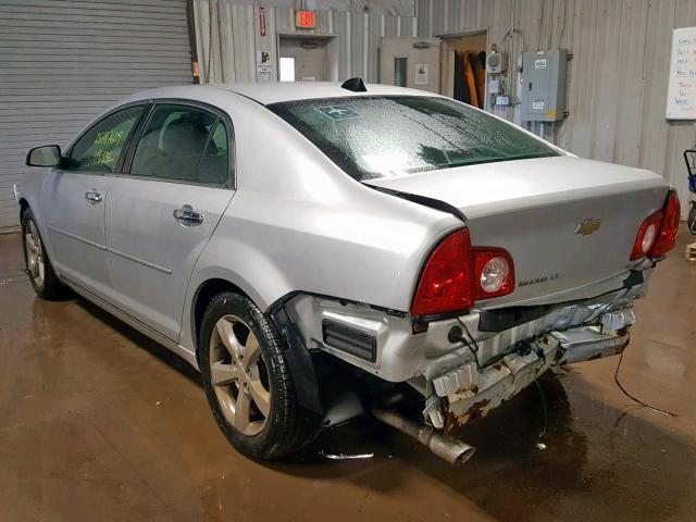 1G1ZC5E02CF261161 - 2012 CHEVROLET MALIBU 1LT 银色 照片 3