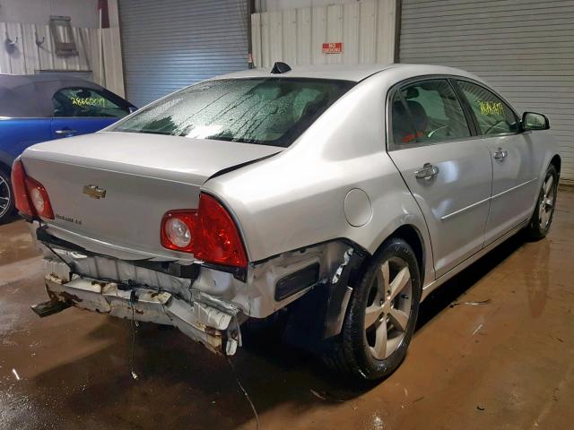 1G1ZC5E02CF261161 - 2012 CHEVROLET MALIBU 1LT 银色 照片 4