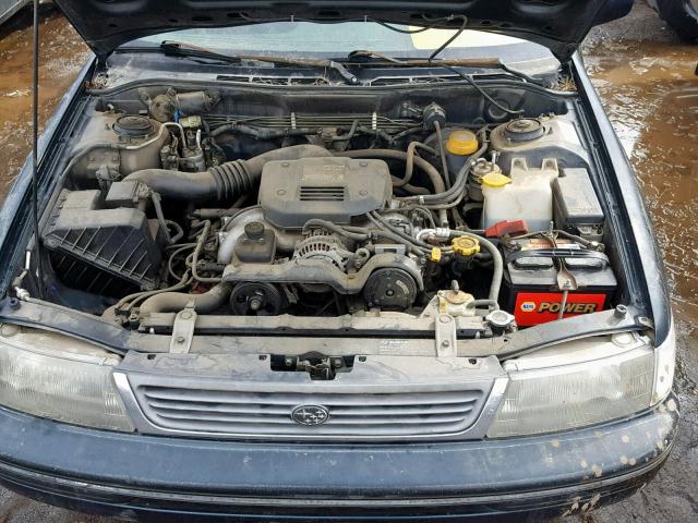 JF1BC6332PH605759 - 1993 SUBARU LEGACY L GREEN photo 7