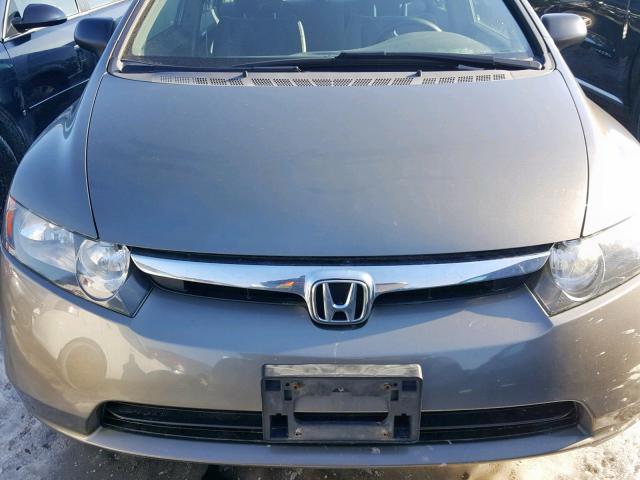 2HGFA16387H030742 - 2007 HONDA CIVIC DX BEIGE photo 9