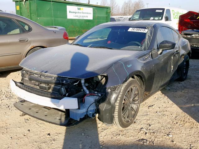 JF1ZNAA18D2708230 - 2013 TOYOTA SCION FR-S GRAY photo 2