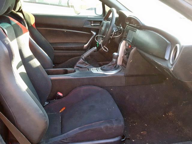 JF1ZNAA18D2708230 - 2013 TOYOTA SCION FR-S GRAY photo 5