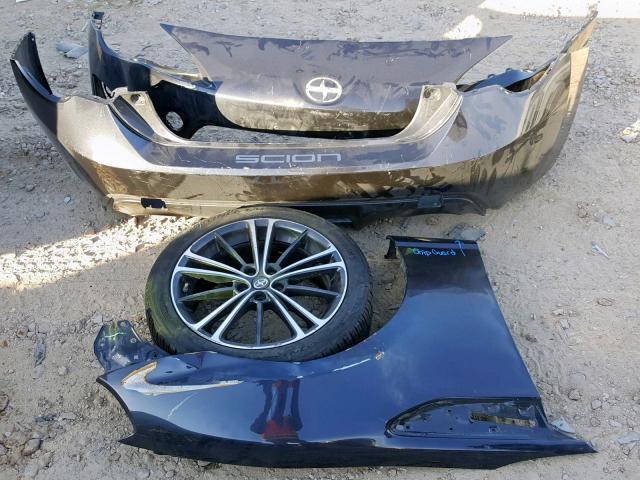 JF1ZNAA18D2708230 - 2013 TOYOTA SCION FR-S GRAY photo 9