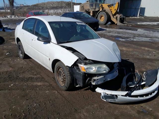 1G8AZ55FX6Z189646 - 2006 SATURN ION LEVEL WHITE photo 1