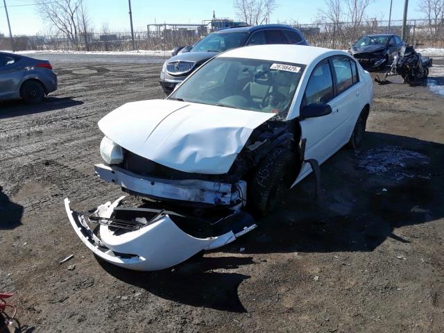 1G8AZ55FX6Z189646 - 2006 SATURN ION LEVEL WHITE photo 2