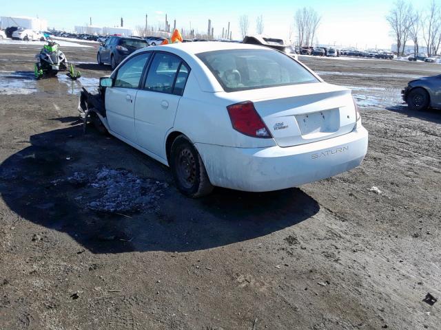 1G8AZ55FX6Z189646 - 2006 SATURN ION LEVEL WHITE photo 3
