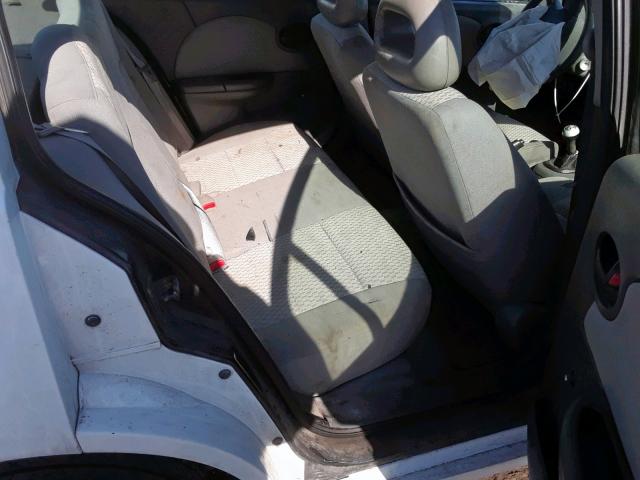 1G8AZ55FX6Z189646 - 2006 SATURN ION LEVEL WHITE photo 6