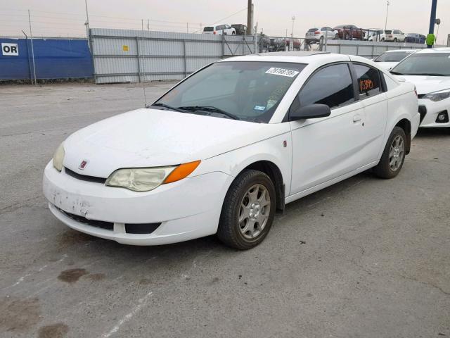 1G8AN12F04Z165703 - 2004 SATURN ION LEVEL WHITE photo 2