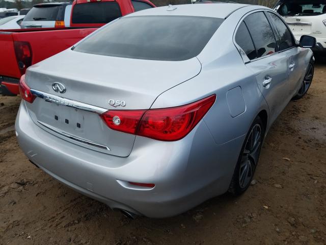 JN1BV7AP7FM342645 - 2015 INFINITI Q50 BASE  photo 4