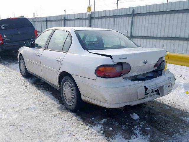 1G1ND52F25M239843 - 2005 CHEVROLET CLASSIC WHITE photo 3