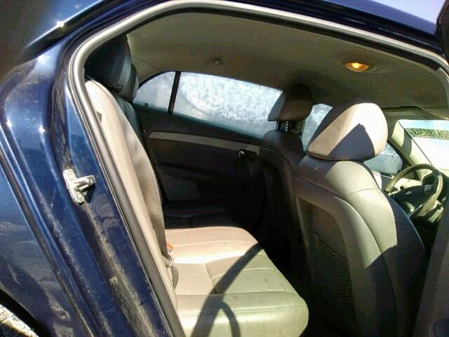 1G1ZB5EB0AF267249 - 2010 CHEVROLET MALIBU LS BLUE photo 6