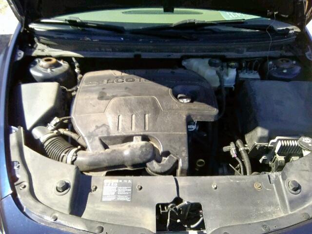 1G1ZB5EB0AF267249 - 2010 CHEVROLET MALIBU LS BLUE photo 7