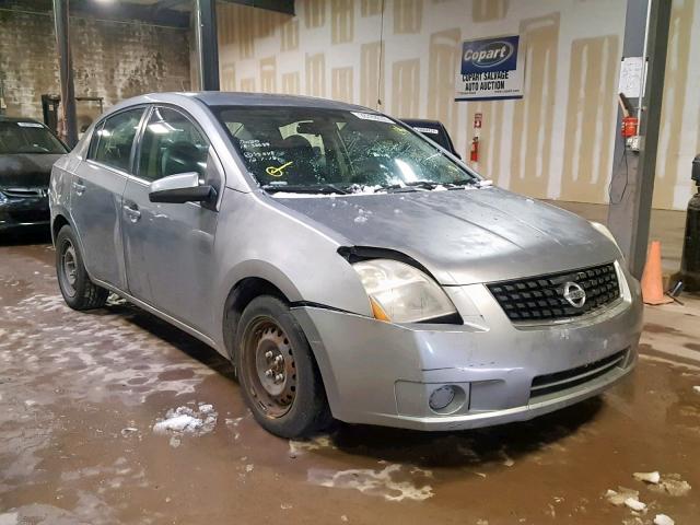 3N1AB61E68L617061 - 2008 NISSAN SENTRA 2.0 GRAY photo 1