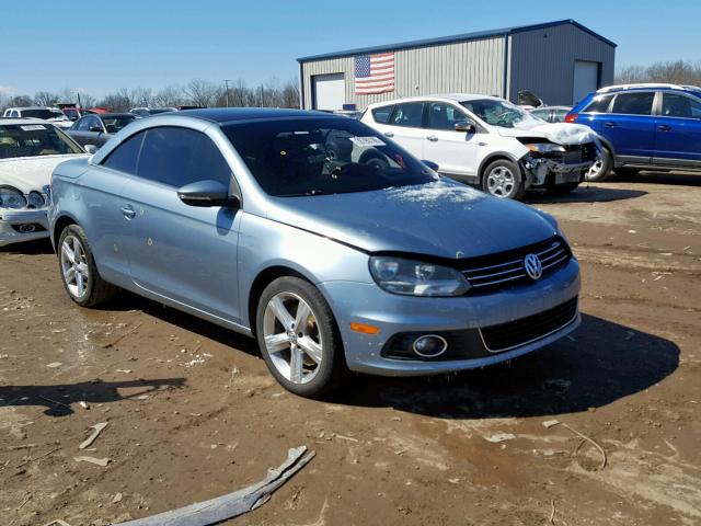 WVWFW7AH0CV014462 - 2012 VOLKSWAGEN EOS LUX 蓝色 照片 1