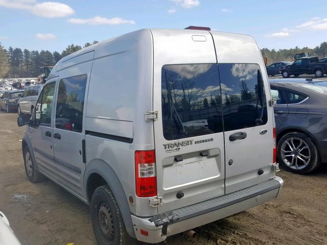 NM0LS6BN9AT023146 - 2010 FORD TRANSIT CO SILVER photo 3