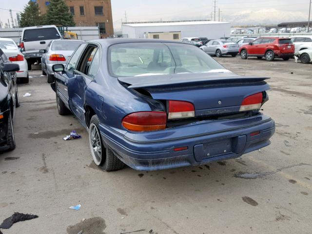 1G2HX52KXS4242367 - 1995 PONTIAC BONNEVILLE BLUE photo 3