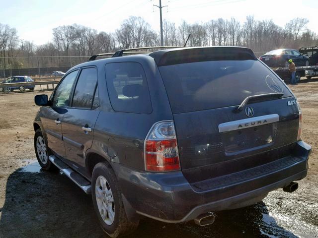 2HNYD189X4H560894 - 2004 ACURA MDX TOURIN GRAY photo 3