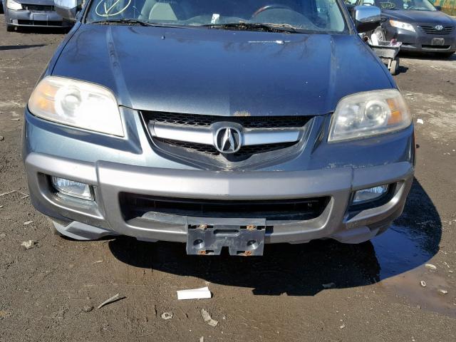 2HNYD189X4H560894 - 2004 ACURA MDX TOURIN GRAY photo 9