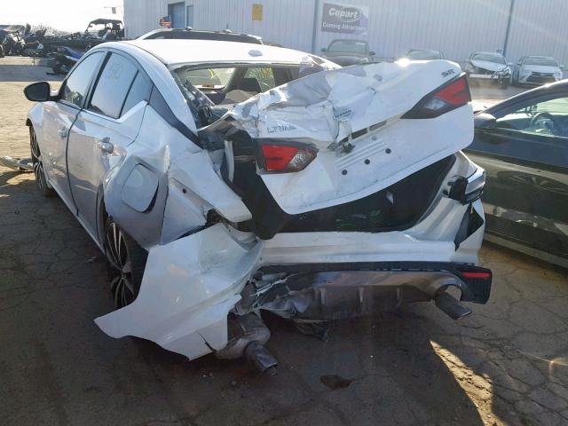 1N4BL4CV8KC116665 - 2019 NISSAN ALTIMA SR WHITE photo 3