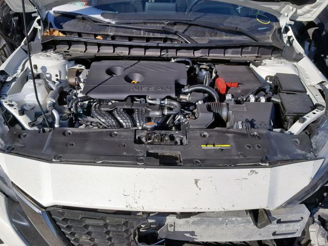 1N4BL4CV8KC116665 - 2019 NISSAN ALTIMA SR WHITE photo 7