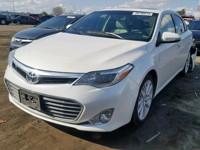 4T1BK1EB1DU053318 - 2013 TOYOTA AVALON BAS WHITE photo 2