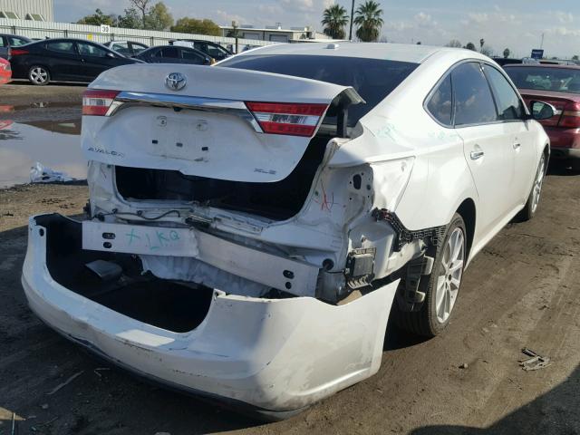 4T1BK1EB1DU053318 - 2013 TOYOTA AVALON BAS WHITE photo 4