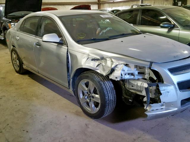 1G1ZC5E0XAF185900 - 2010 CHEVROLET MALIBU 1LT ვერცხლისფერი ფოტო 9