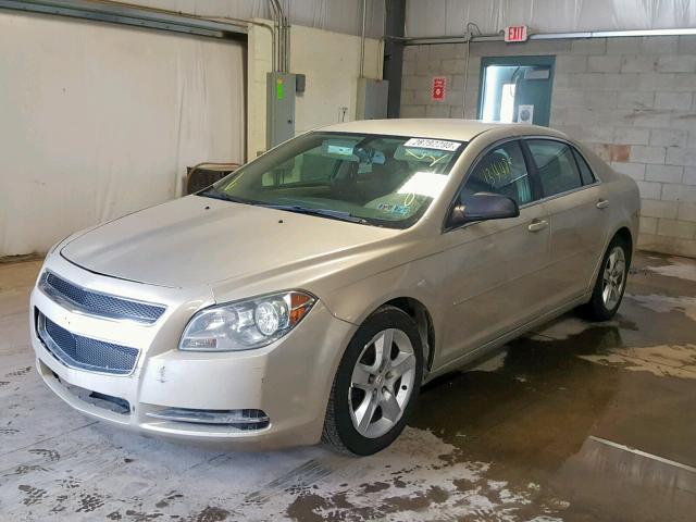 1G1ZA5E10BF167373 - 2011 CHEVROLET MALIBU LS TAN photo 2