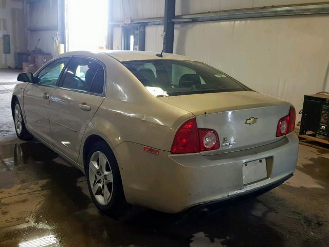 1G1ZA5E10BF167373 - 2011 CHEVROLET MALIBU LS TAN photo 3