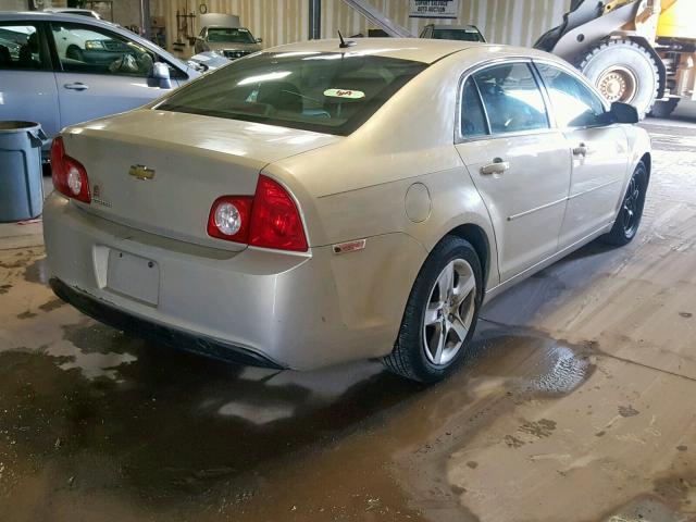 1G1ZA5E10BF167373 - 2011 CHEVROLET MALIBU LS TAN photo 4