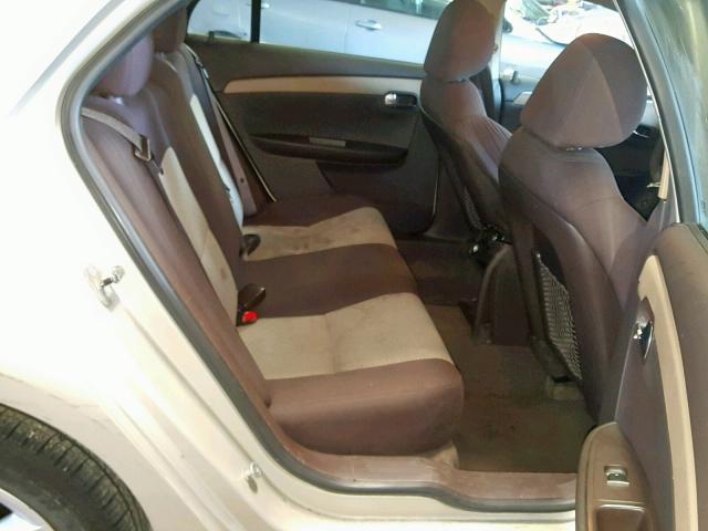 1G1ZA5E10BF167373 - 2011 CHEVROLET MALIBU LS TAN photo 6