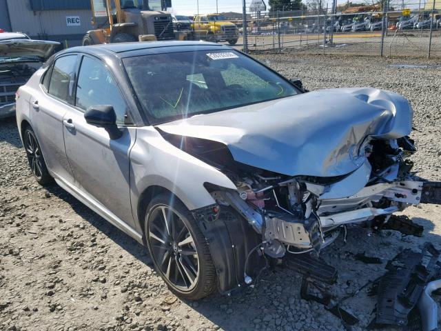 4T1BZ1HK5JU002200 - 2018 TOYOTA CAMRY XSE SILVER photo 1