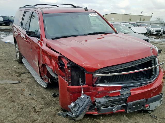 1GKS2HKCXFR213734 - 2015 GMC YUKON XL K RED photo 1