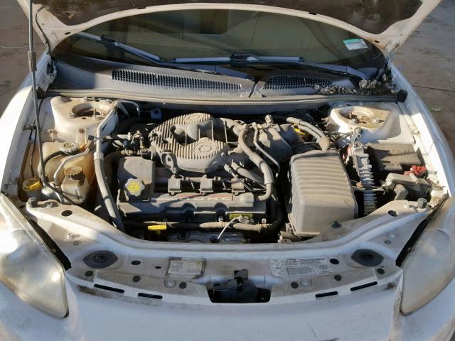 1C3EL75T73N507885 - 2003 CHRYSLER SEBRING GT WHITE photo 7