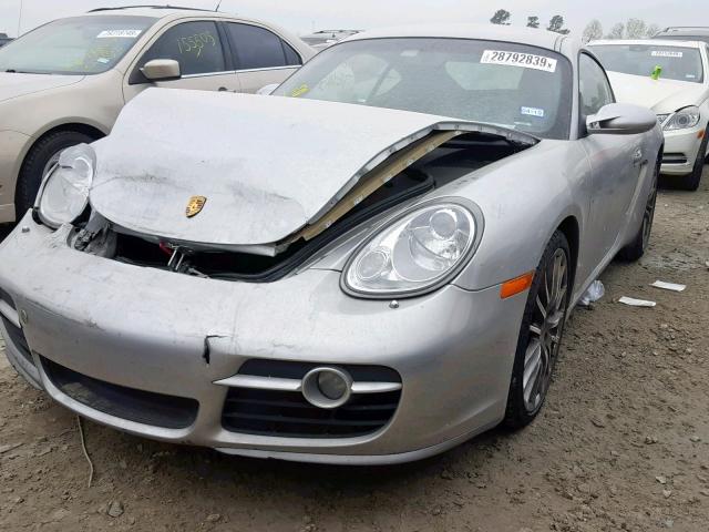 WP0AB29866U780848 - 2006 PORSCHE CAYMAN S GRAY photo 2