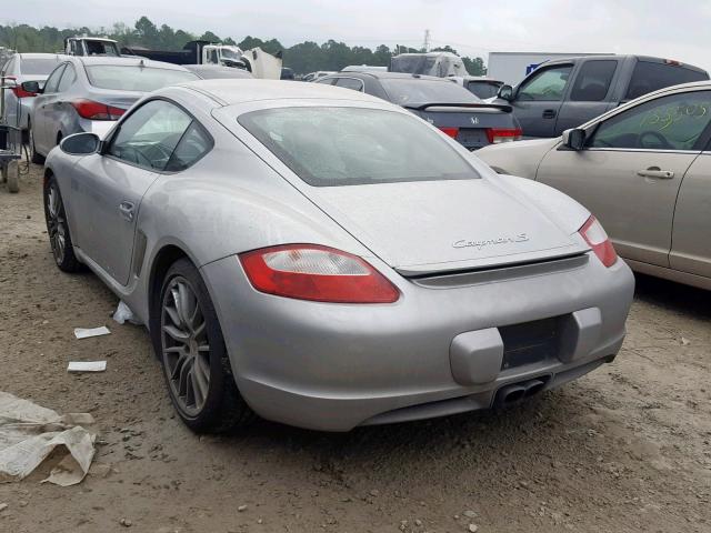 WP0AB29866U780848 - 2006 PORSCHE CAYMAN S GRAY photo 3