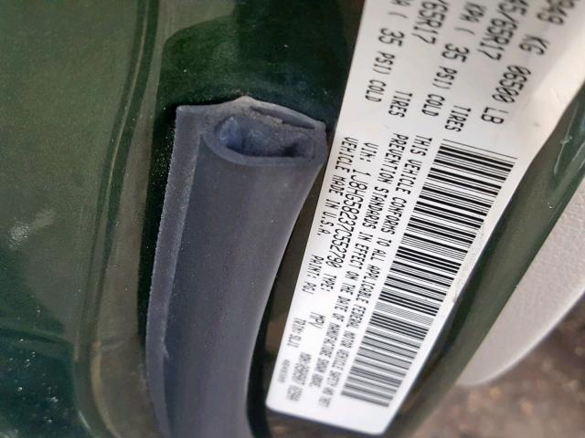 1J8HG58237C552790 - 2007 JEEP COMMANDER GREEN photo 10