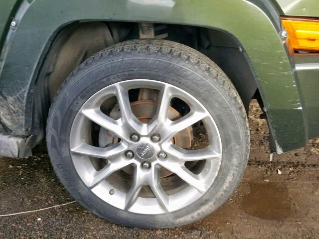 1J8HG58237C552790 - 2007 JEEP COMMANDER GREEN photo 9