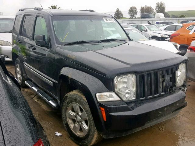 1J8GN28K49W534476 - 2009 JEEP LIBERTY SP BLACK photo 1