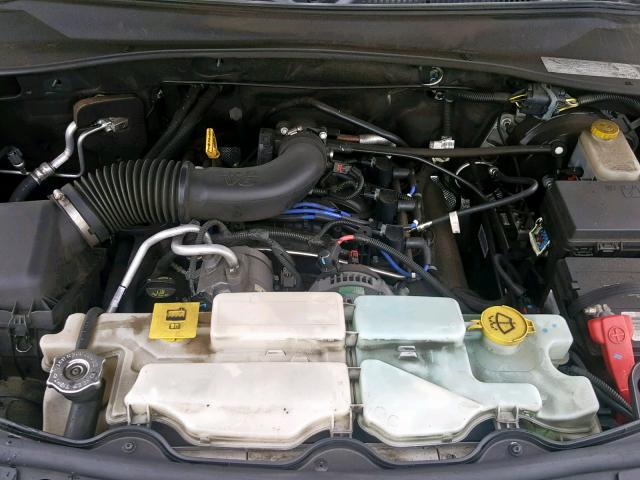 1J8GN28K49W534476 - 2009 JEEP LIBERTY SP BLACK photo 7