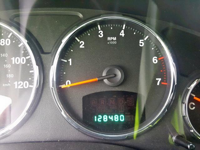 1J8GN28K49W534476 - 2009 JEEP LIBERTY SP BLACK photo 8