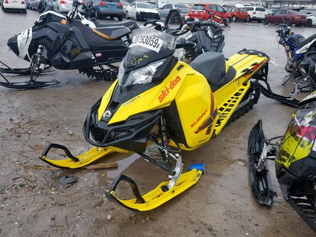 2BPSTDFAXFV000049 - 2015 SKI DOO 800CC  YELLOW photo 2