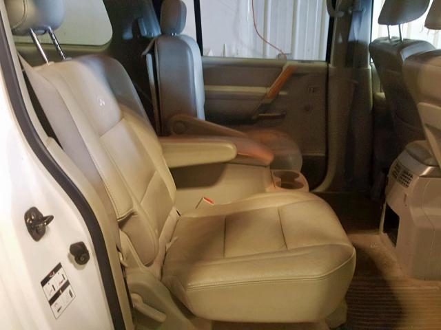 5N3AA08C35N811109 - 2005 INFINITI QX56 WHITE photo 6